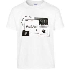 POSHMARK PoshFest 2020 White T-Shirt Size M